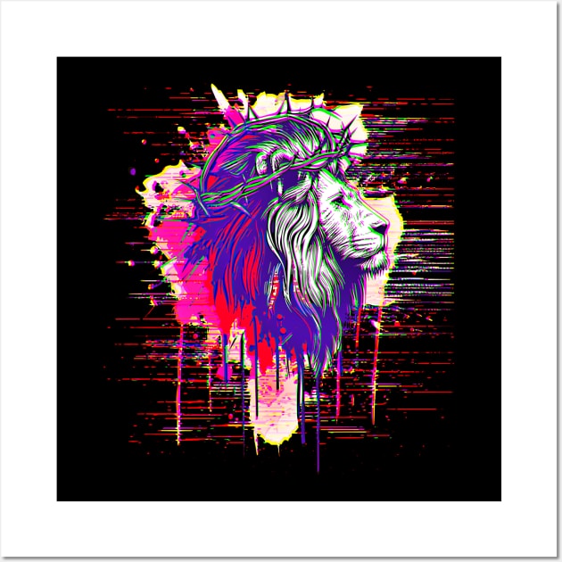 Lion Head Artwork Wall Art by Outrageous Flavors